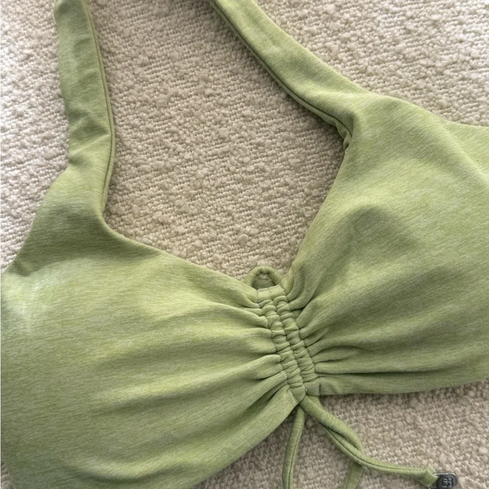 Bombshell Sportswear Green Leggings Set - Picture 2 of 4